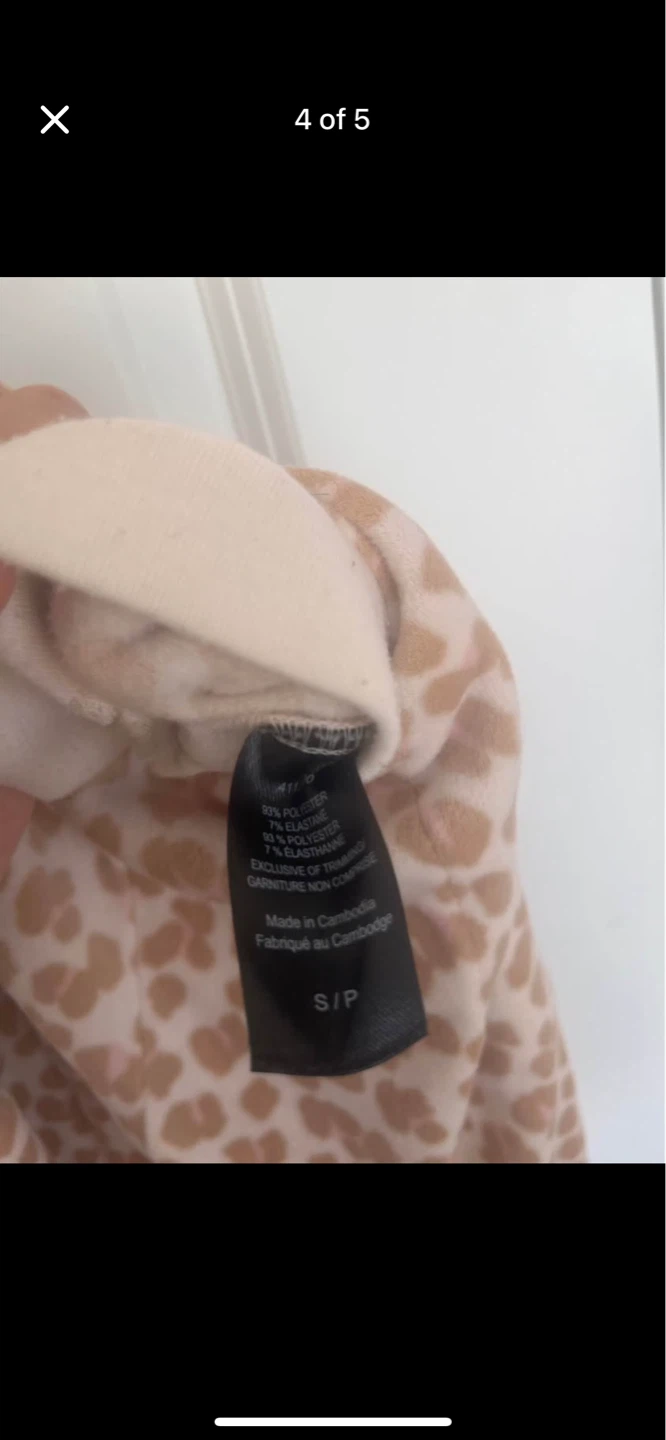 🥰Kate Spade Leopard Print Pajama Pants - Size S/P - photo 4