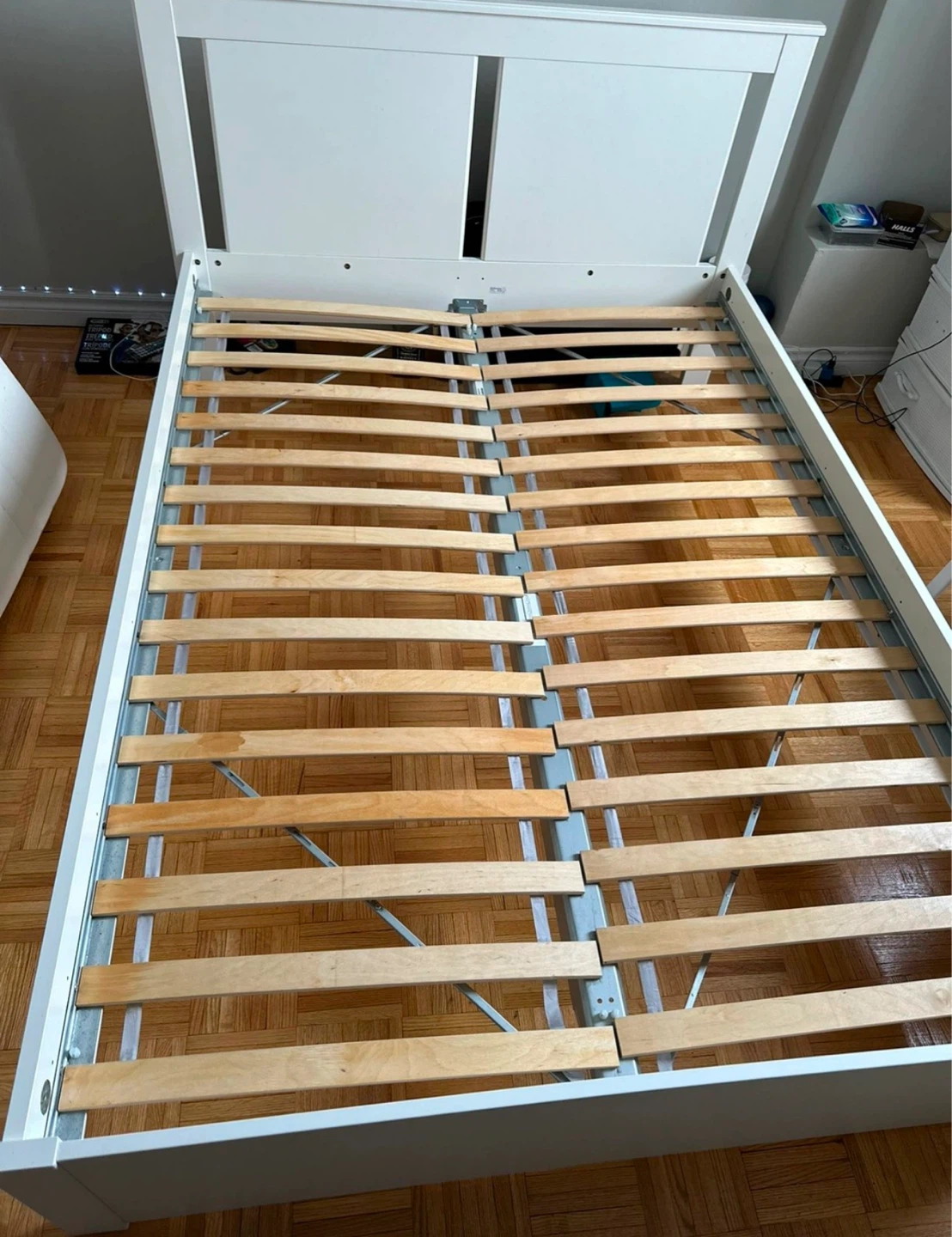 IKEA MALM Queen Bed Frame with Slatted Base