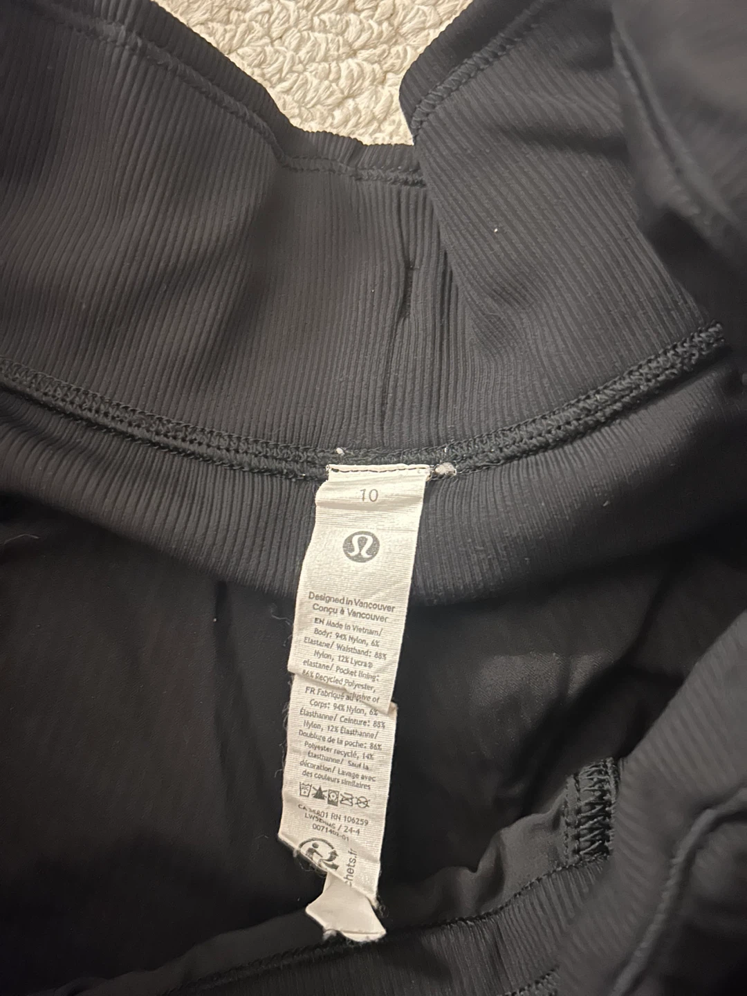 Lululemon Black dance studio pants Size 10 - photo 3