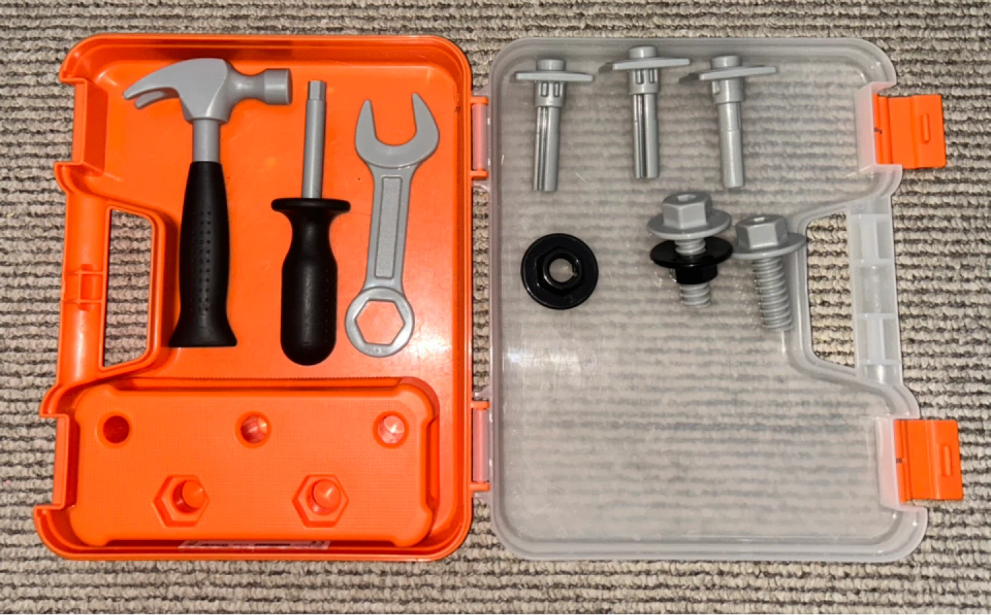 Kids Toy Tool Kit with Fasteners