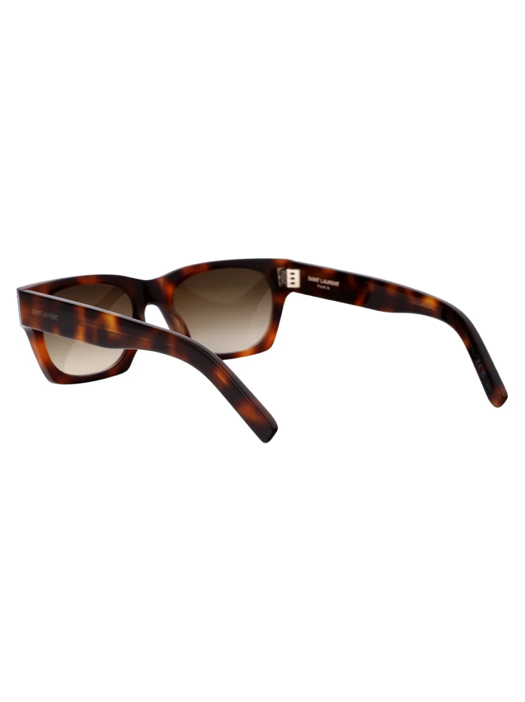 Saint Laurent Rectangular Frame Sunglasses - Tortoiseshell - photo 4
