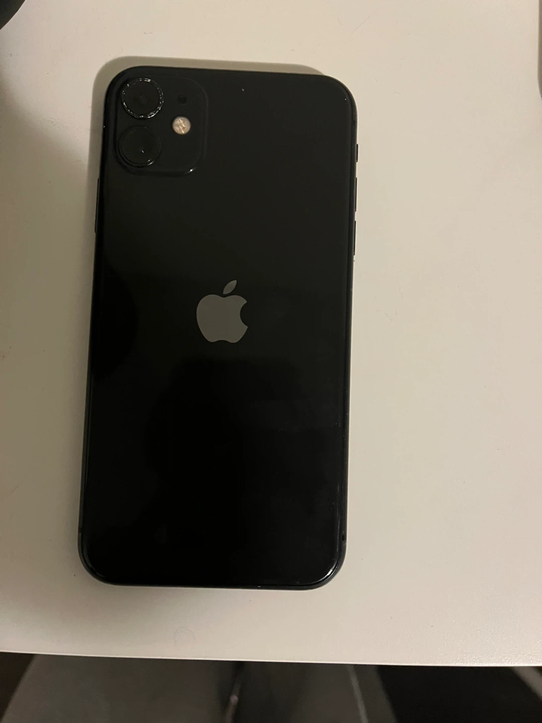 Black Apple iPhone 11 128gb 100% battery health& North Face Case