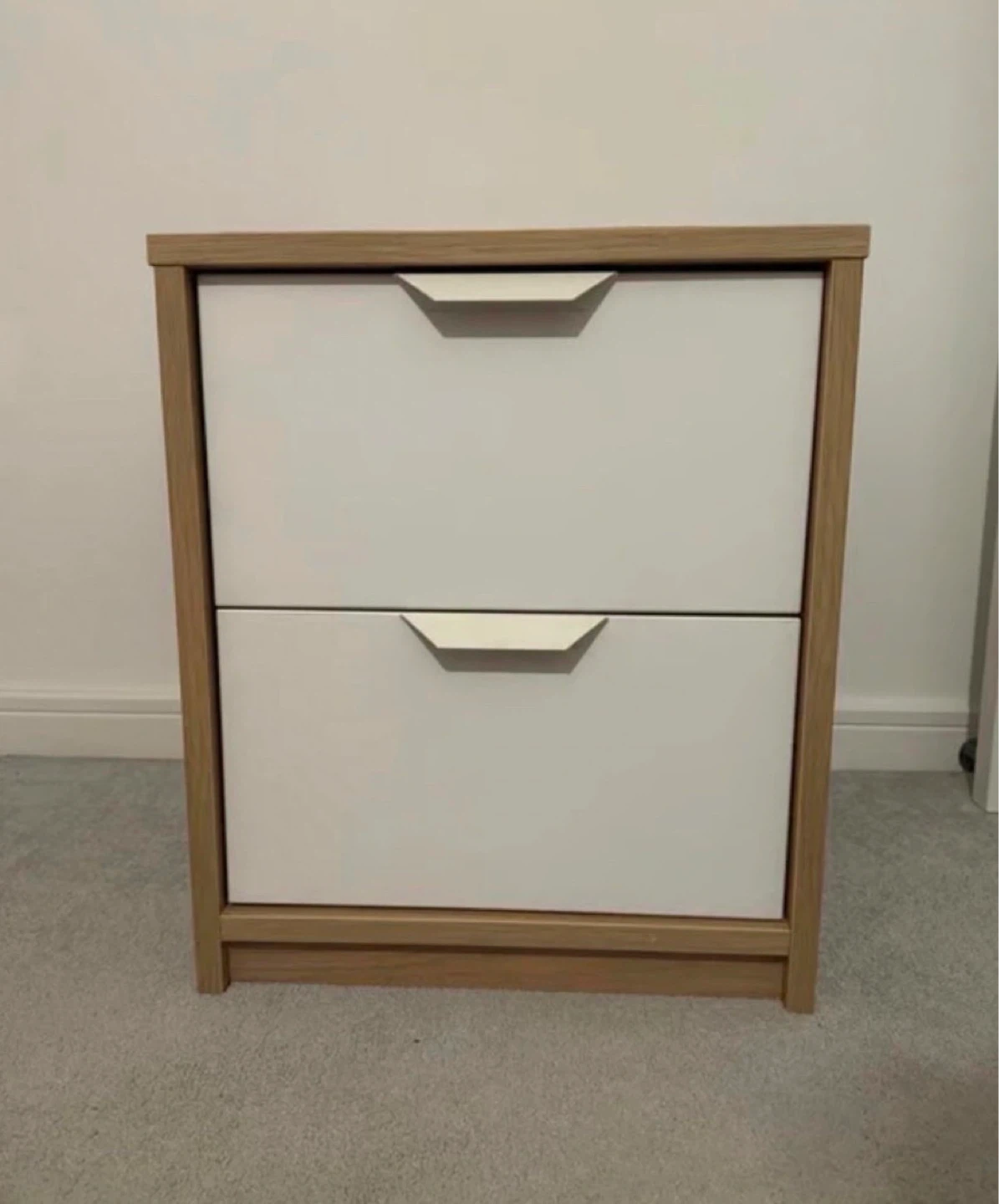 White 3-Drawer Dresser - photo 2