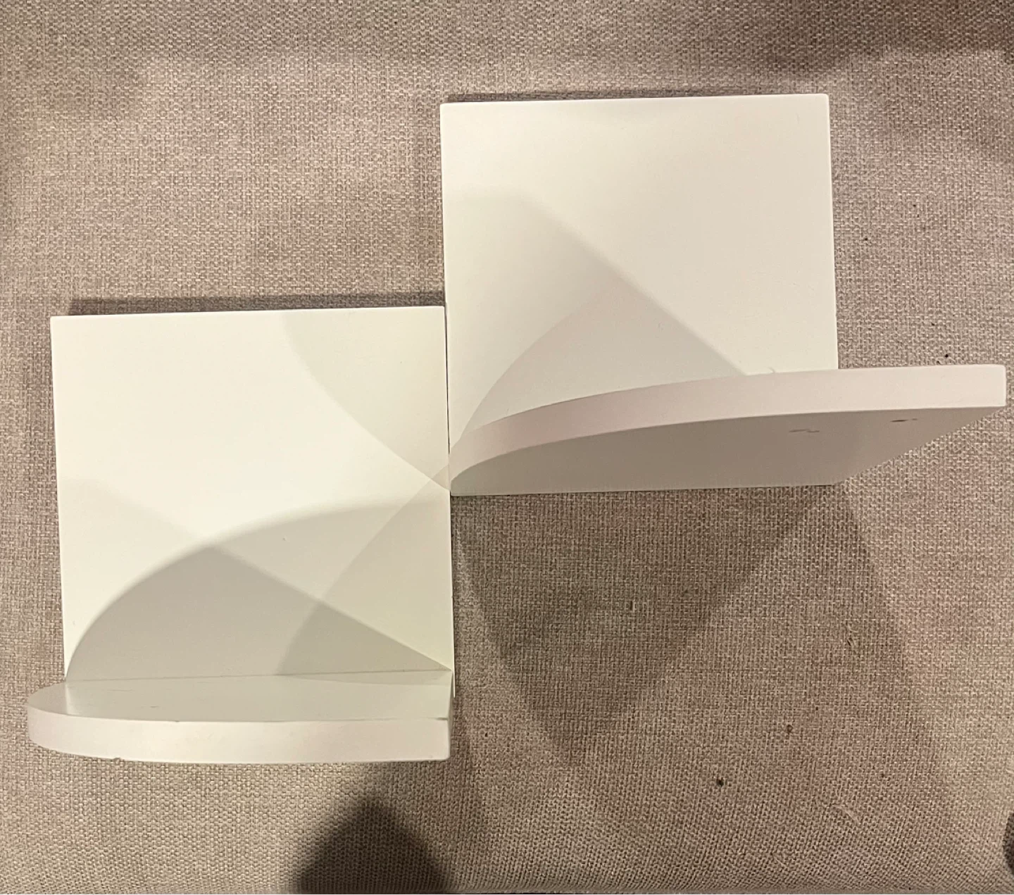 White Floating Shelf Set