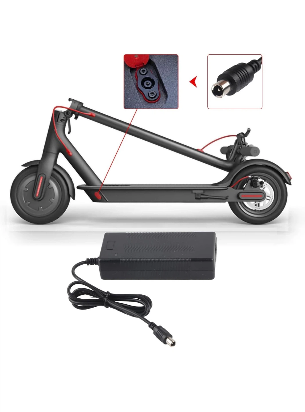 Power Charger for Xiaomi Mijia & Ninebot Electric Scooters