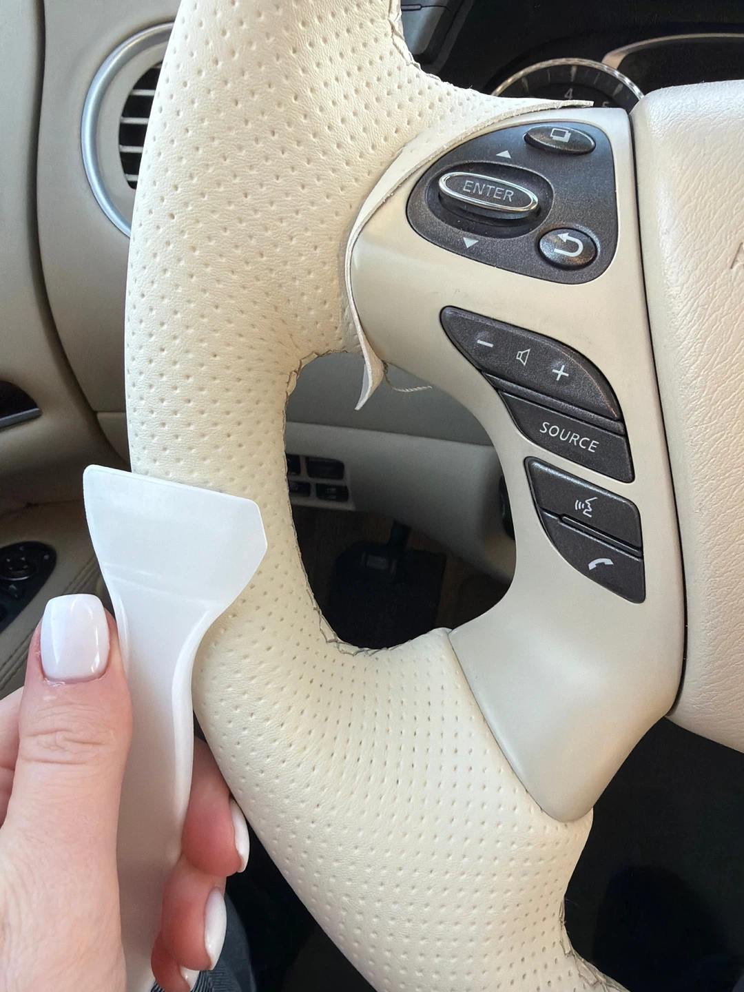 Renovation steering wheel