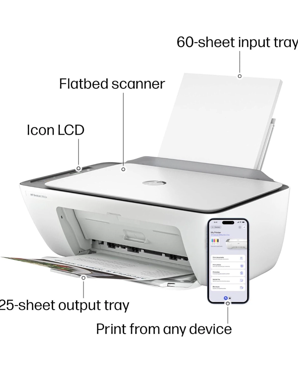 HP DeskJet 2755e All-in-One Printer