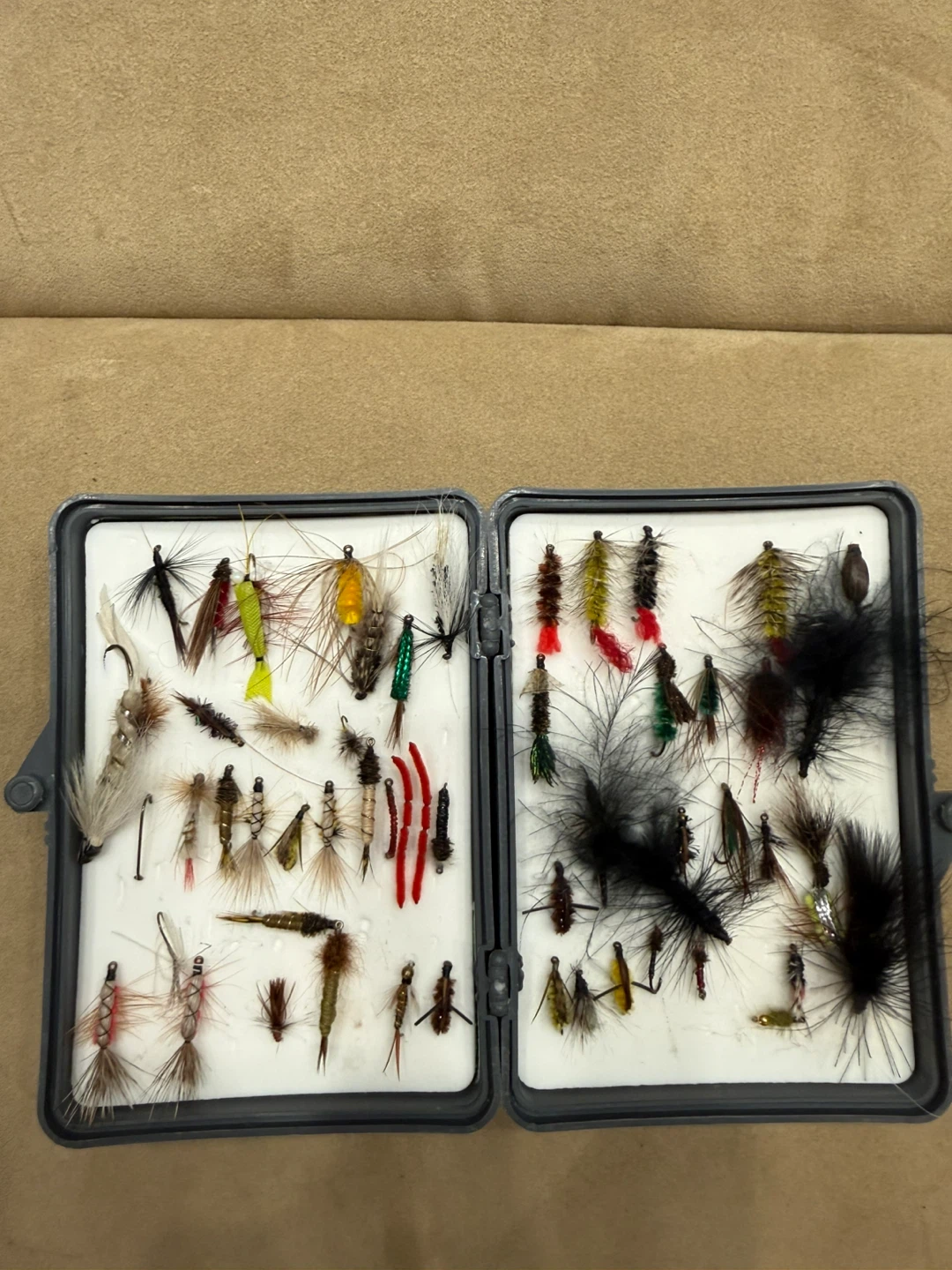 Superior Flies Fishing Lures Case