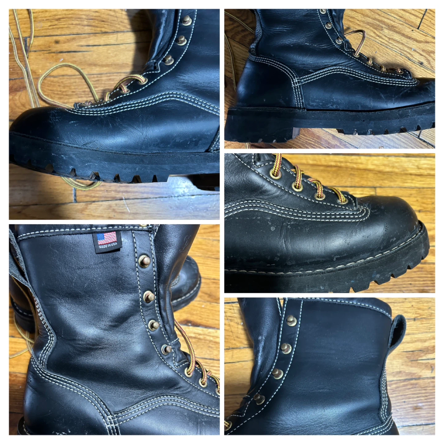 Danner Super Rain Forest 200G GTX Boots Size 9 EE