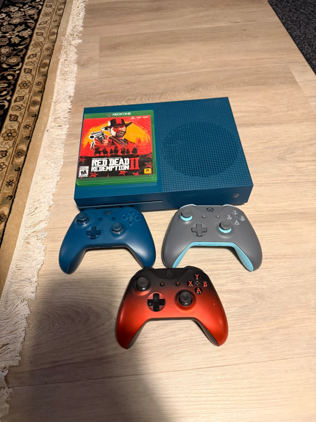 Xbox One S Console with Red Dead Redemption 2
