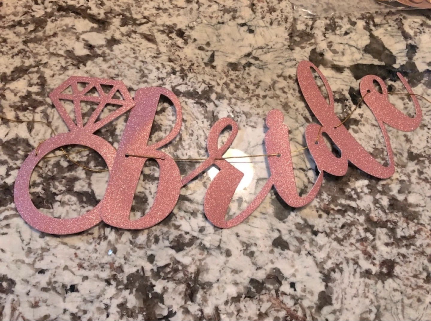Future Mrs Cake Topper & To Be Banner Set - photo 2