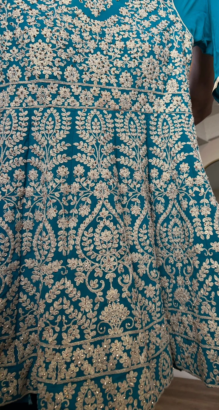 Short frock with sharara