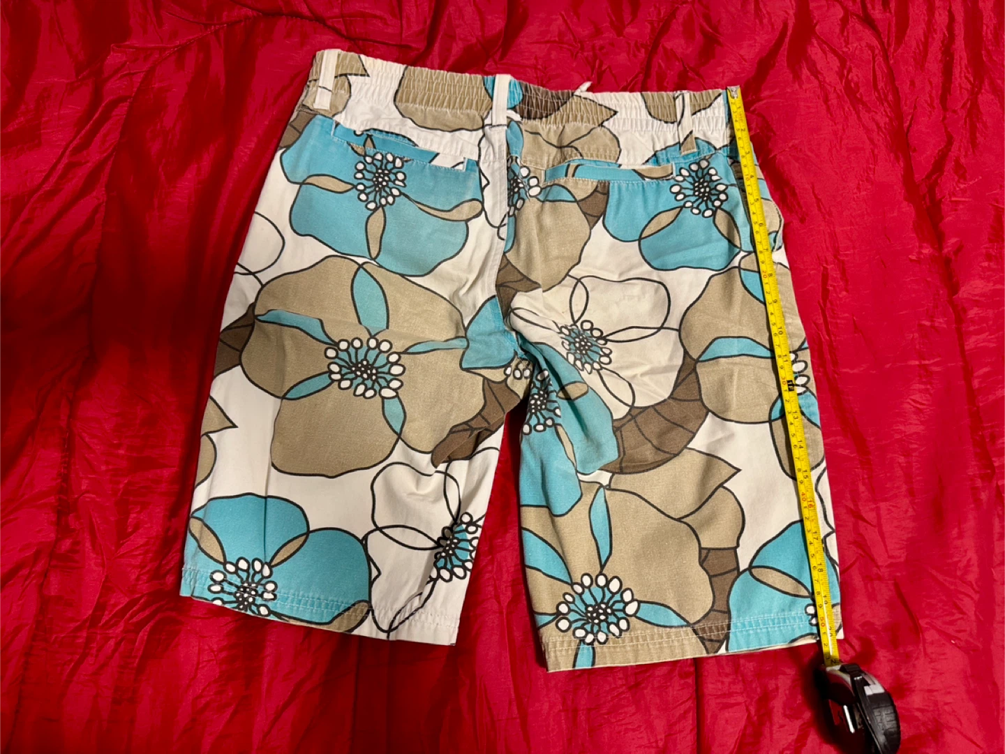 Hula Lan Aloha Hawaii Floral Shorts33x20 - photo 3