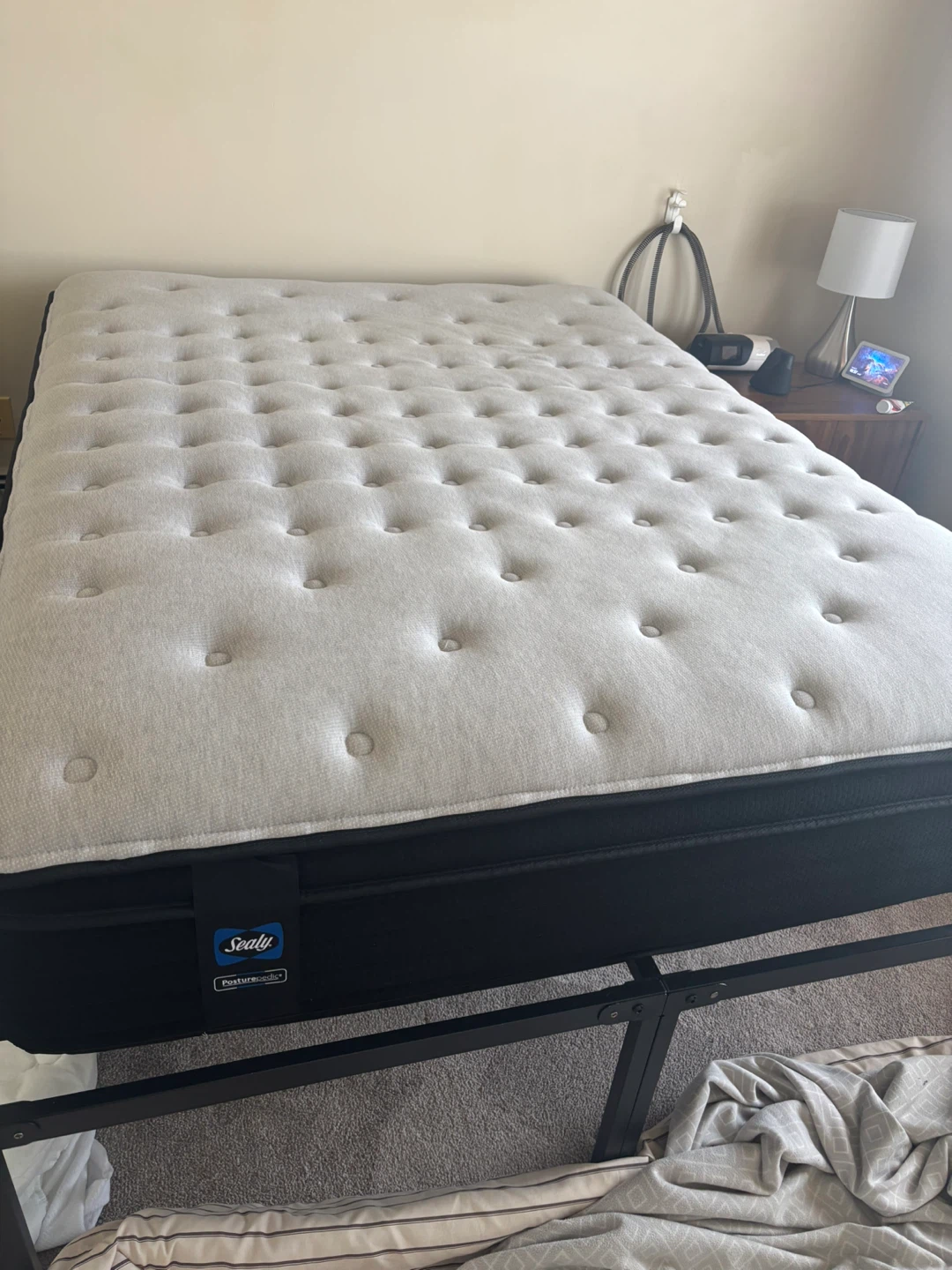 White Pillow Top Mattress Queen Seally Mattress
