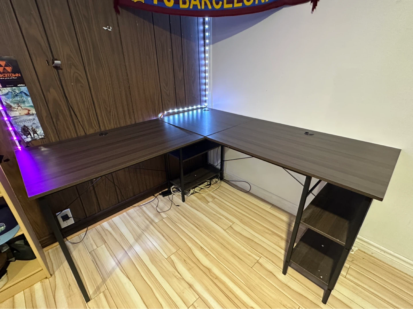 Convertible L-Shaped Desk