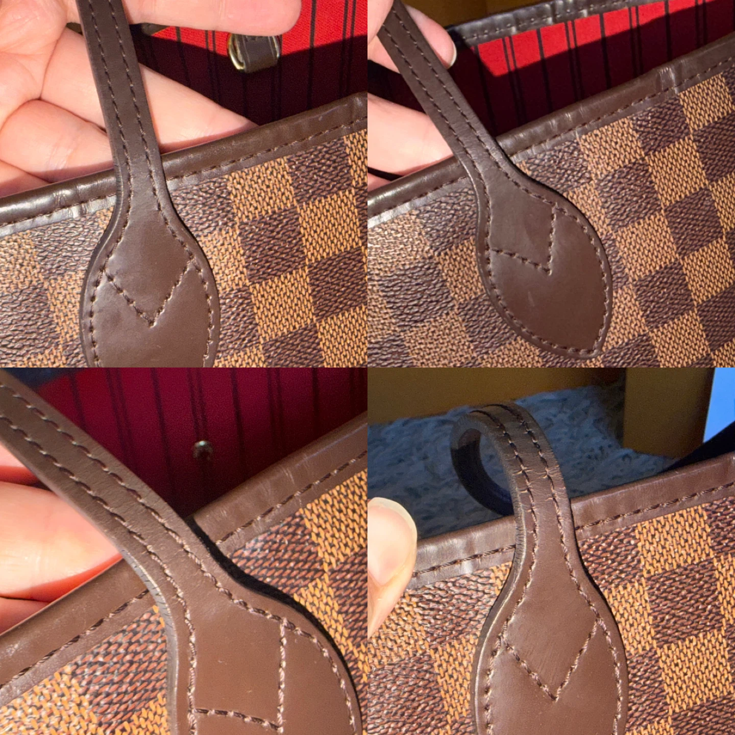 Louis Vuitton Damier Ebene Neverfull MM Tote Bag - photo 3