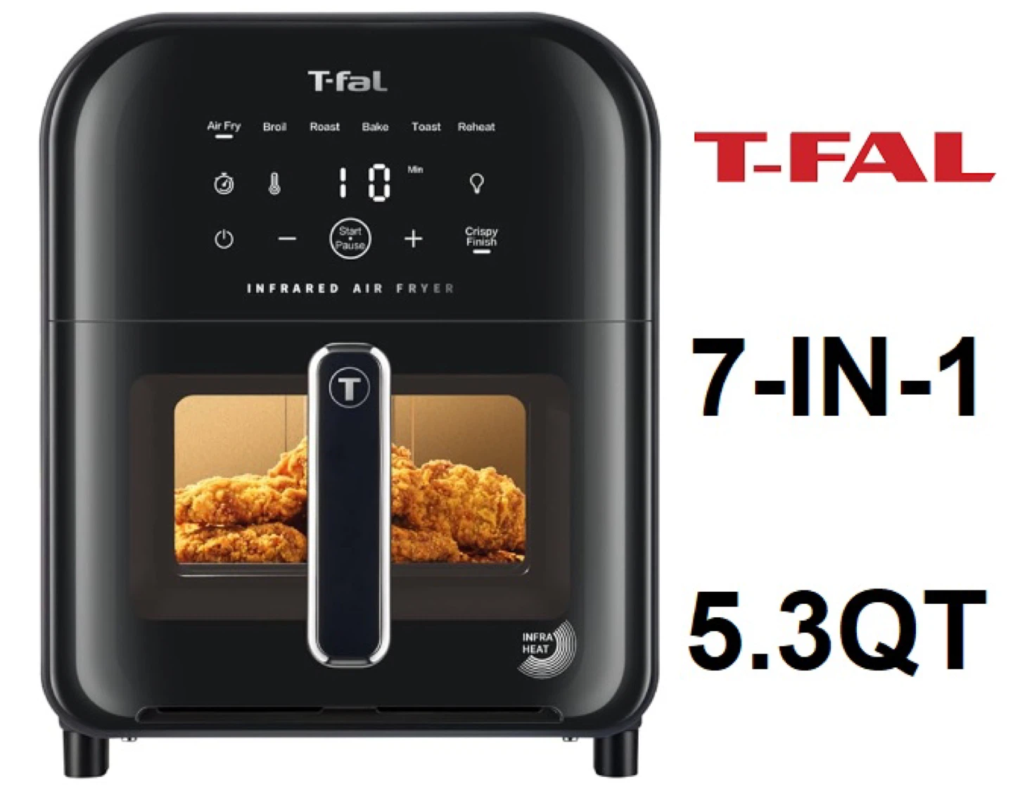 T-fal 7-in-1 Infrared Air Fryer 5.3QT