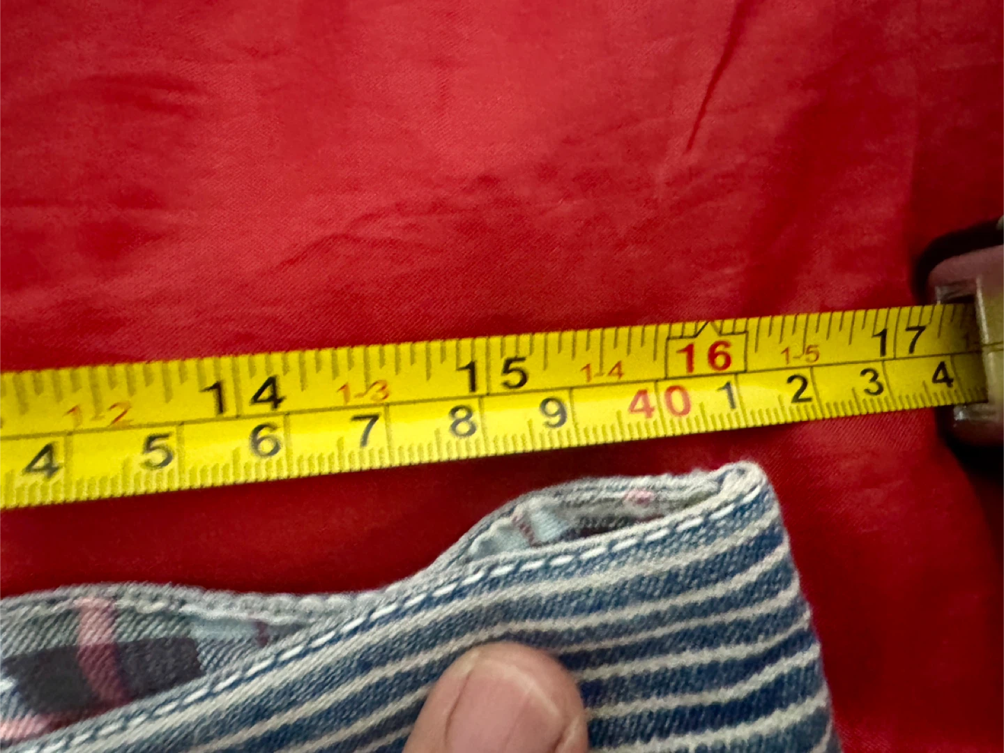 ADAPT DESIGN Pinstripe Denim Shorts32x24 - photo 2