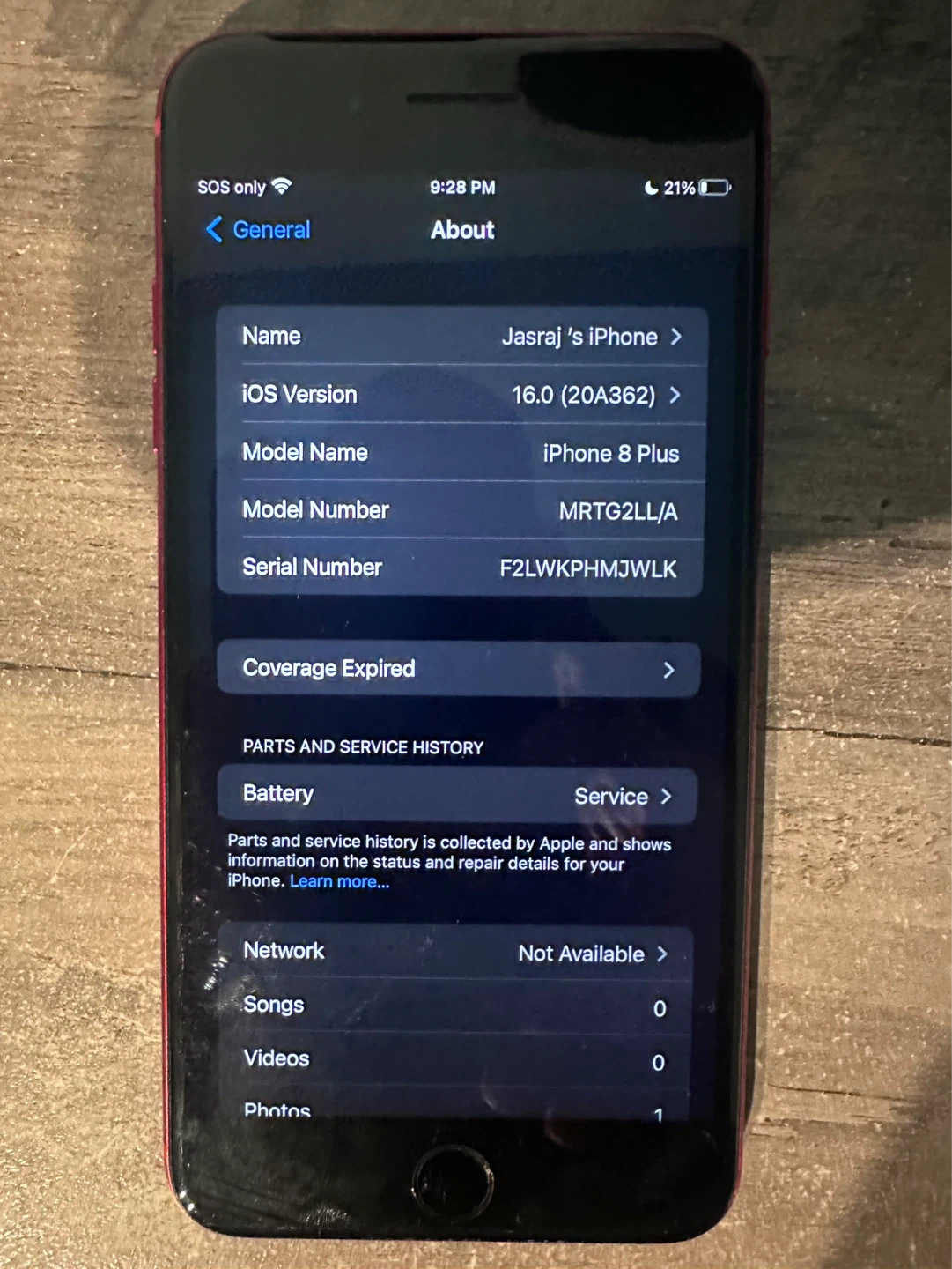 Apple iPhone 8 Plus (Red) - photo 5