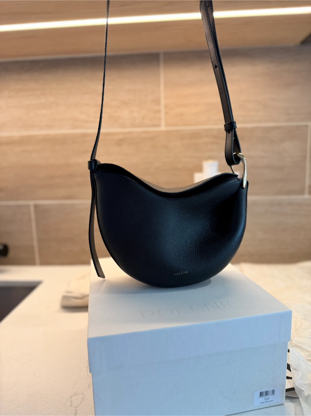 Polène Black Leather Bag - photo 4
