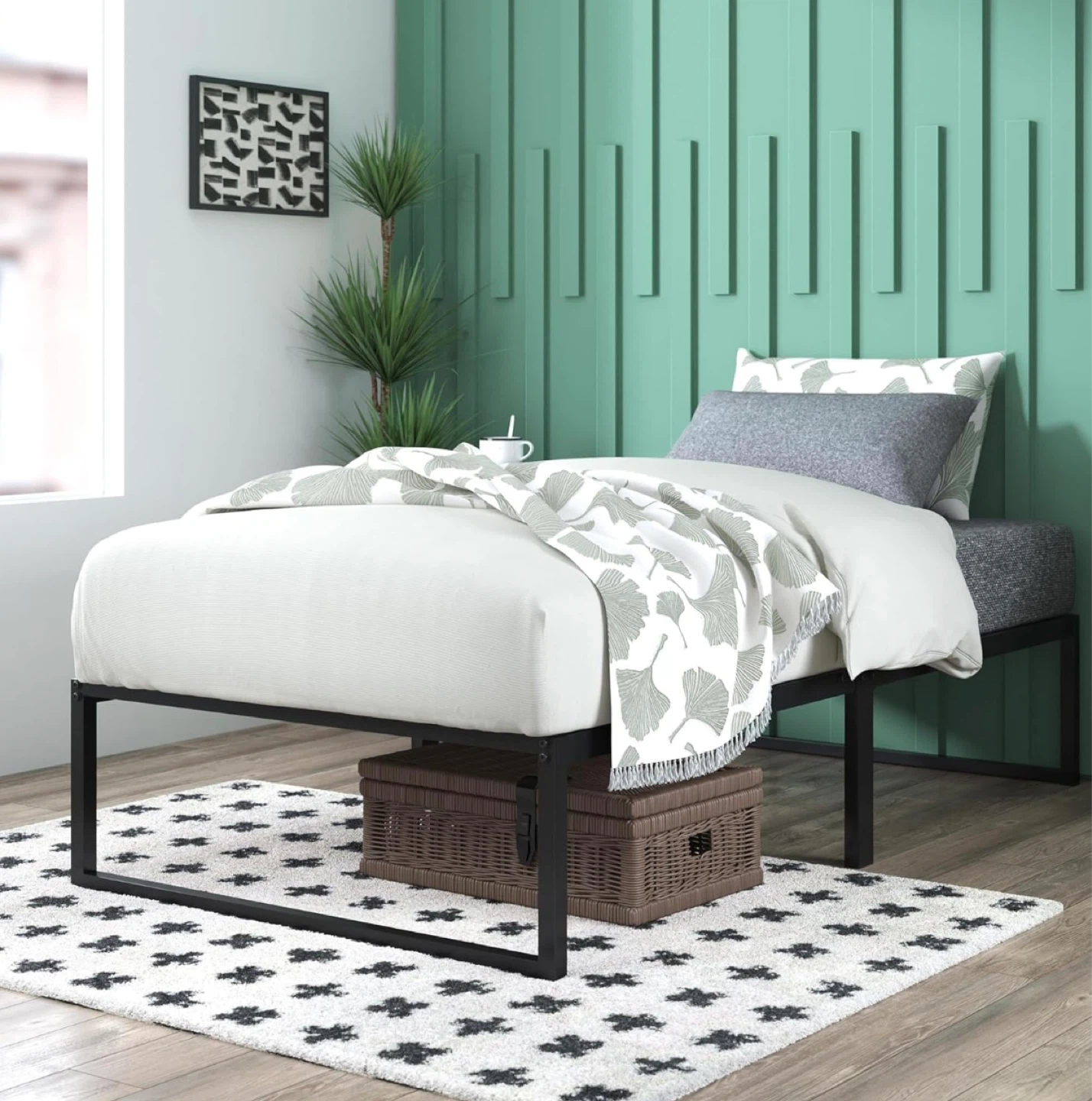 Twin Metal Platform Bed Frame - photo 5