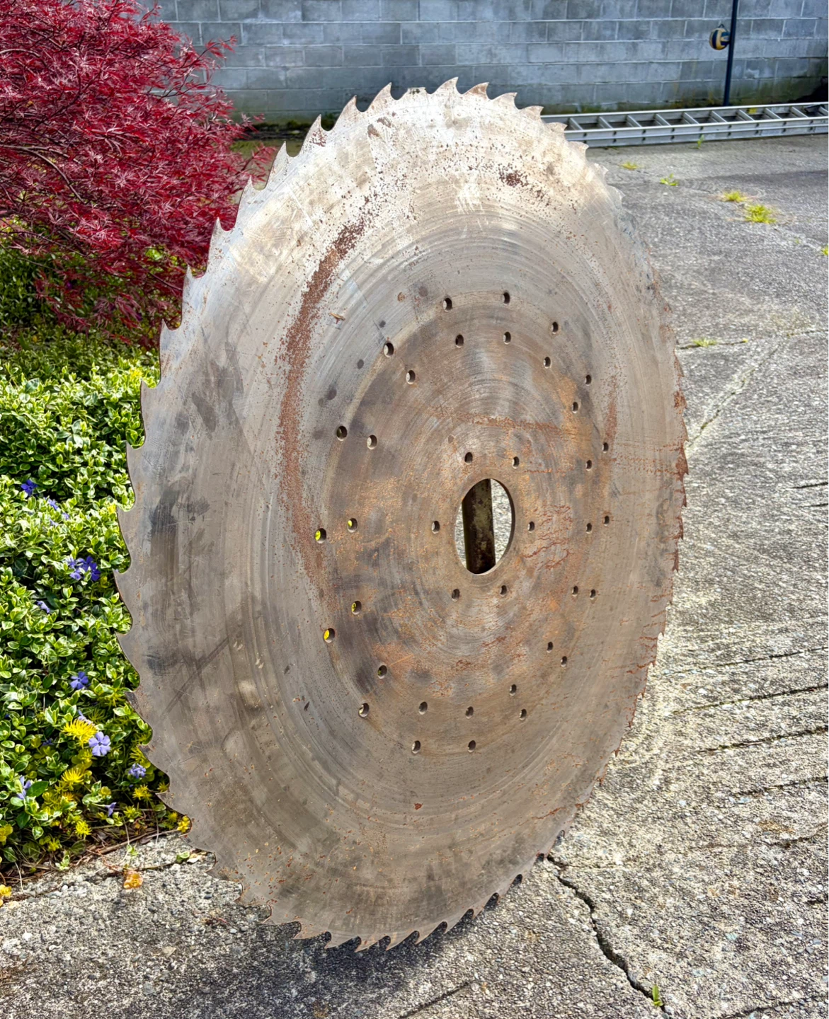 Large Industrial Saw Blade 42” - photo 2