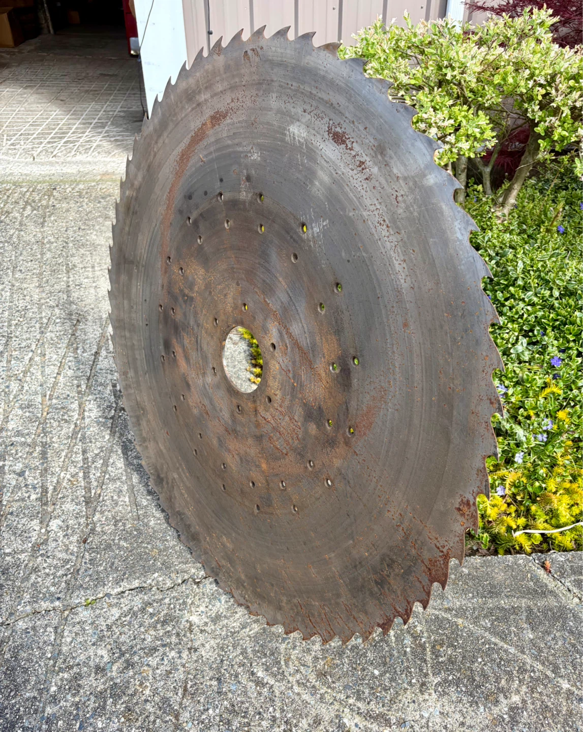 Large Industrial Saw Blade 42” - photo 3