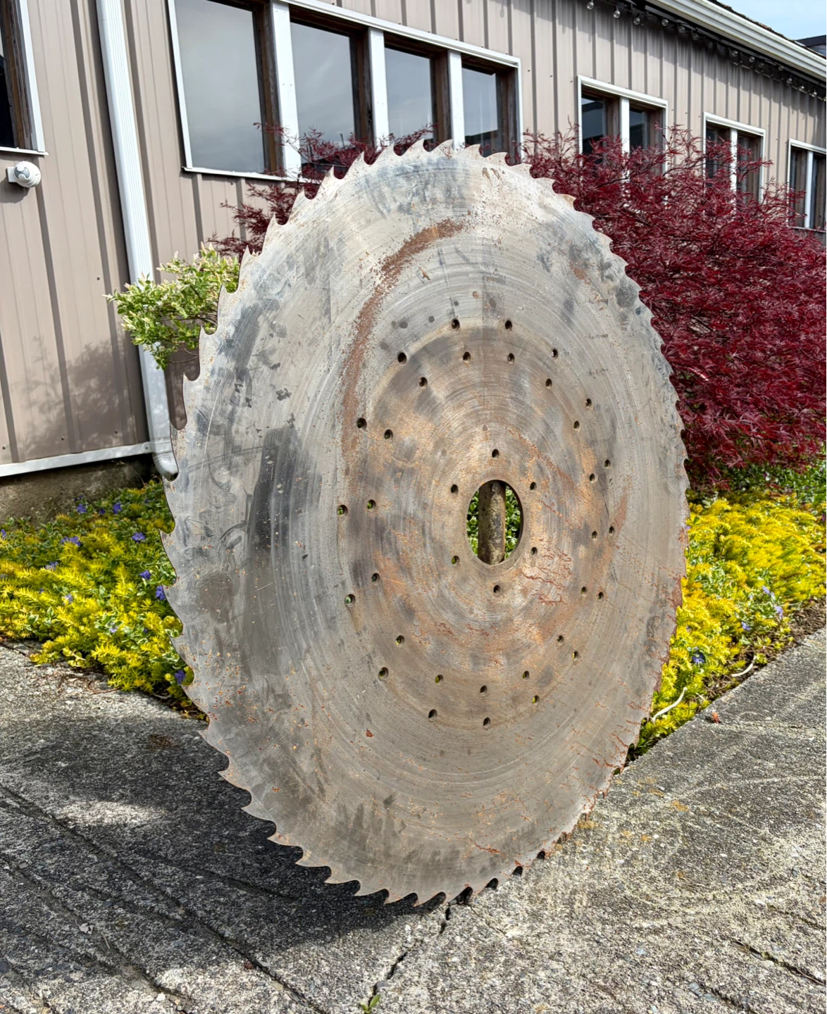 Large Industrial Saw Blade 42” - photo 4