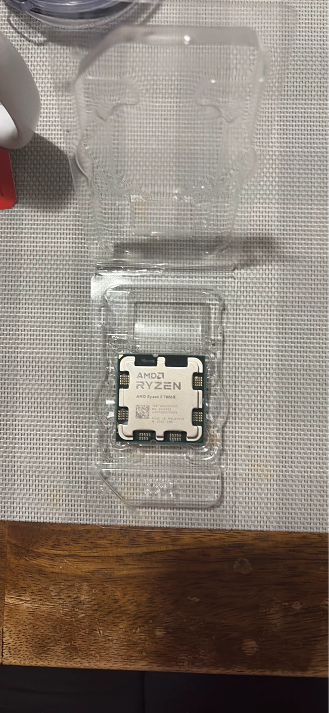 AMD Ryzen 5 7600X CPU and Cooler