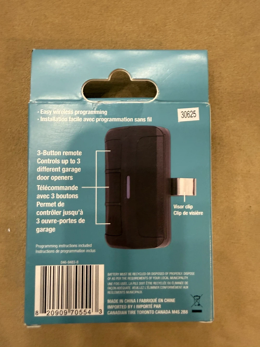 Universal Garage Door Opener Remote