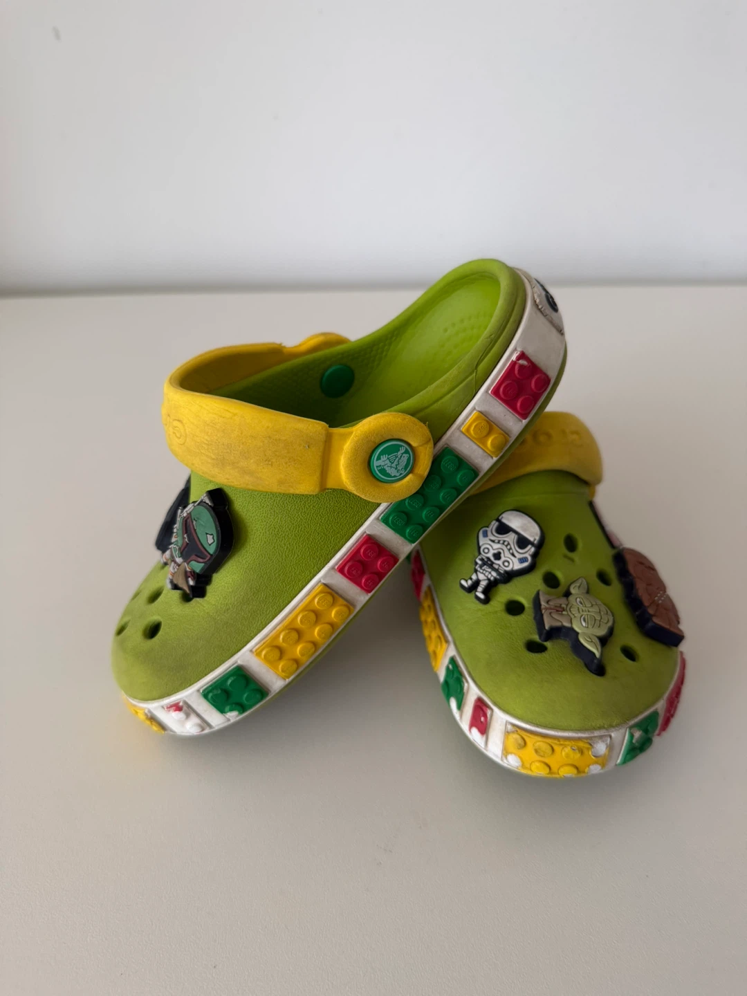 Toddler Kids' Crocs Clogs with Star Wars & LEGO - Green