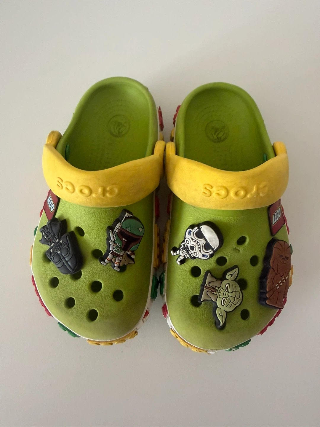 Toddler Kids' Crocs Clogs with Star Wars & LEGO - Green - photo 2