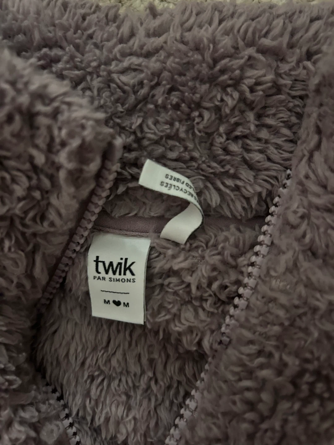 Twik Par Simons Fleece Pullover Sweater - Size M - photo 2
