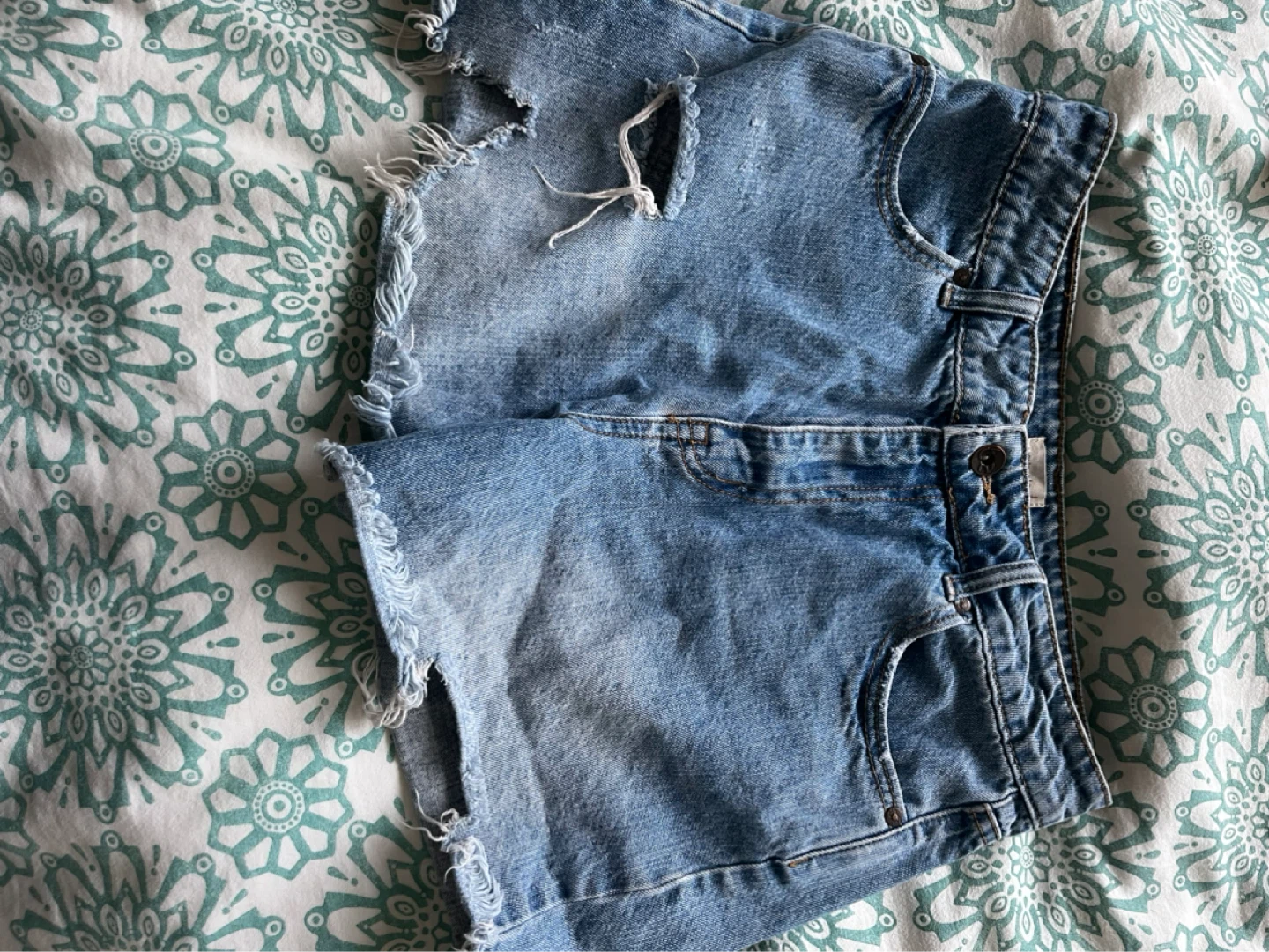 Denim shorts!