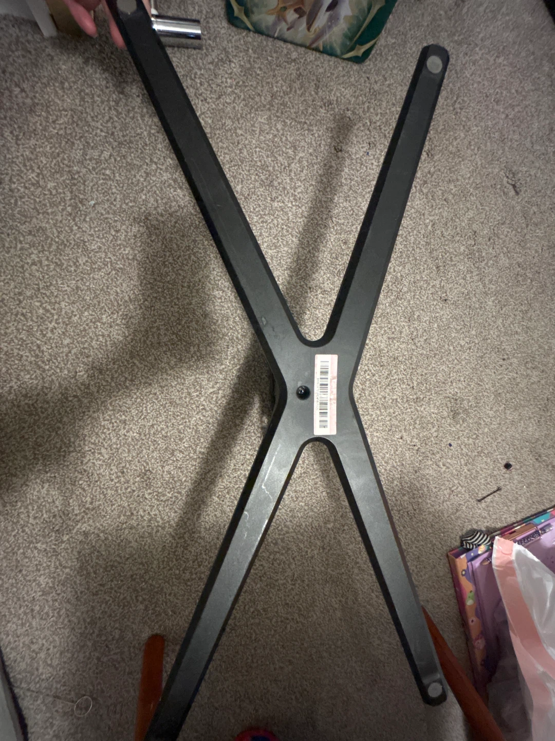 Black TV Stand Base - photo 2