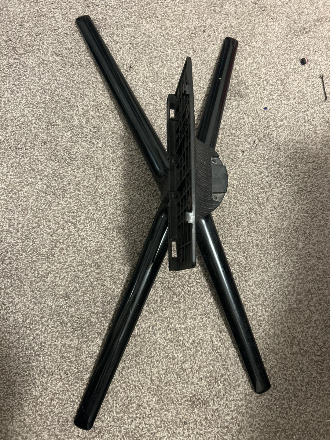 Black TV Stand Base