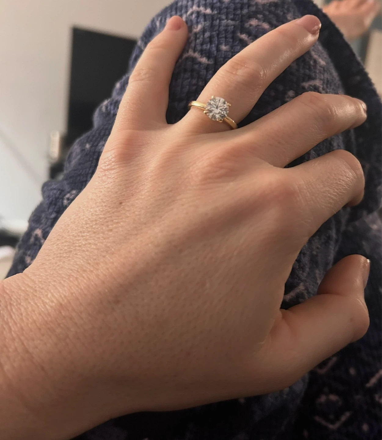 2.6 carat Diamond 14K Gold Ring (willing to trade or sell) - photo 4