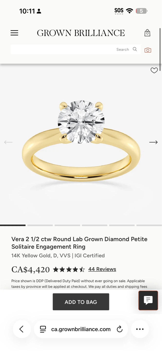 2.6 carat Diamond 14K Gold Ring (willing to trade or sell)