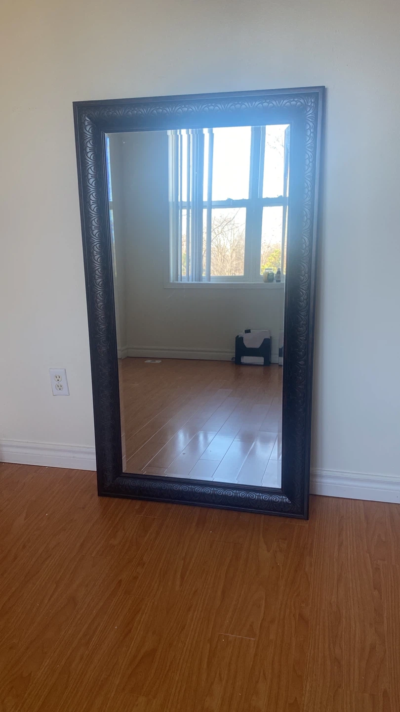 Decorative Wall Mirror - Dark Frame