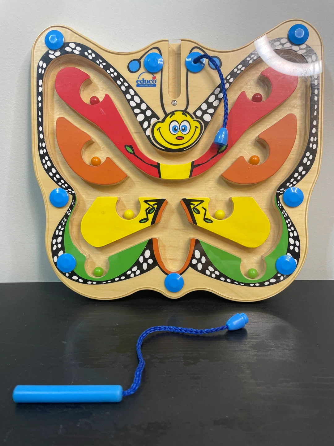 Educo Wooden Butterfly Bead Maze Toy - photo 4