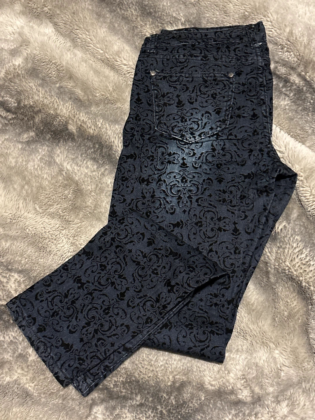SUKO jeans Women's Size 8 Patterned Denim Jeans