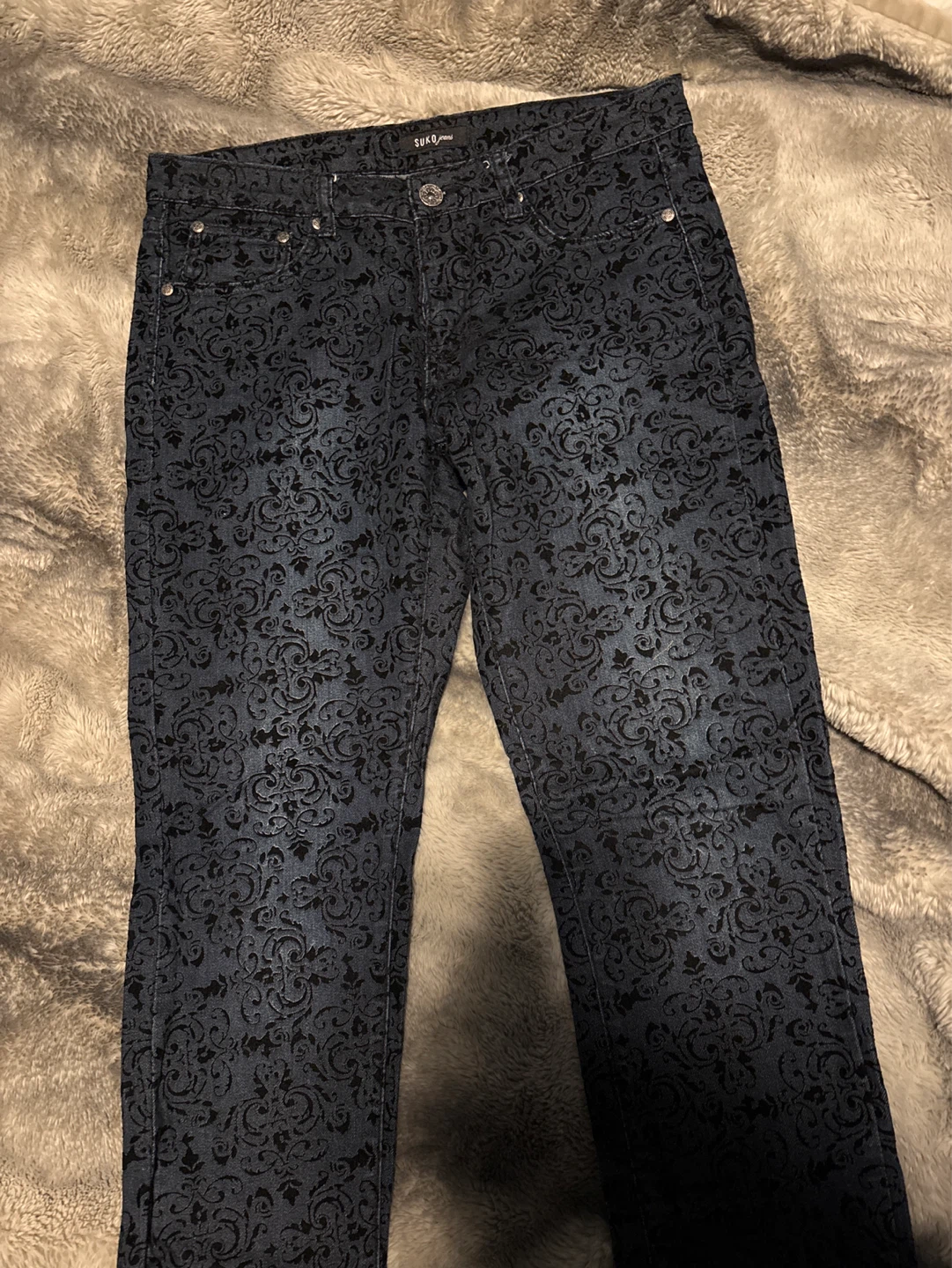 SUKO jeans Women's Size 8 Patterned Denim Jeans - photo 3