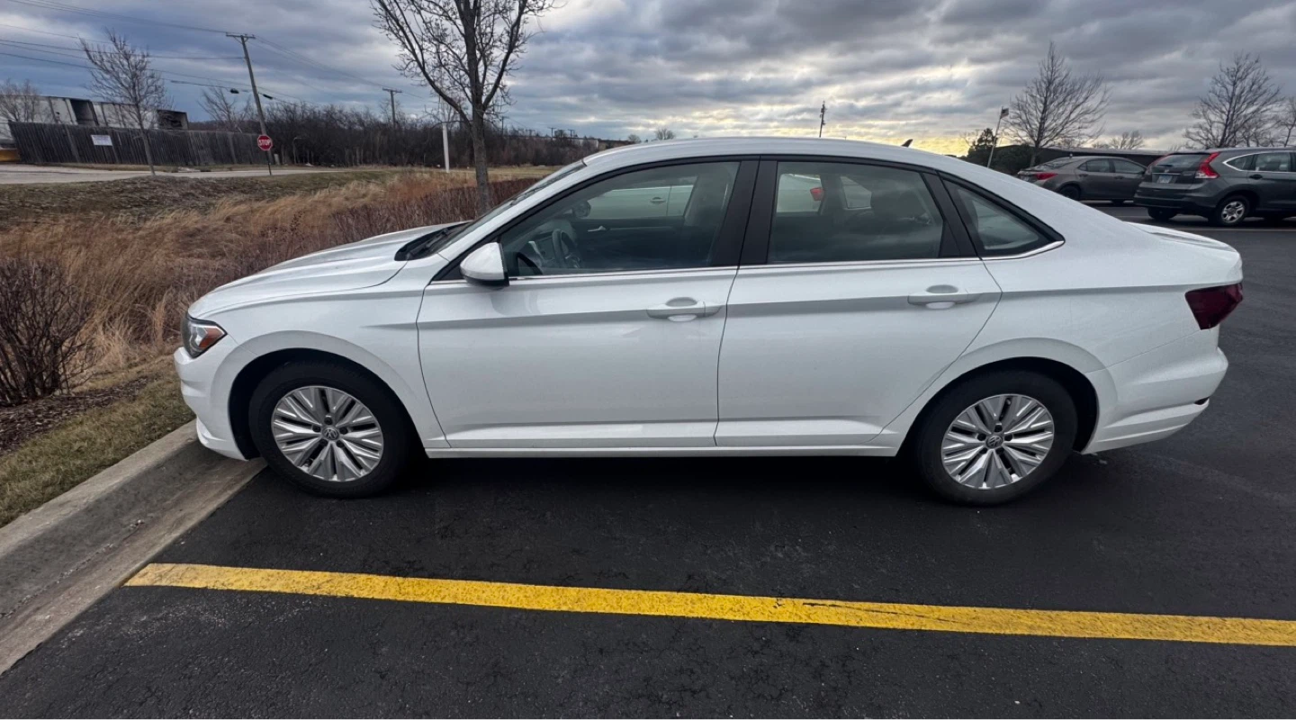 2019 White Volkswagen Jetta S