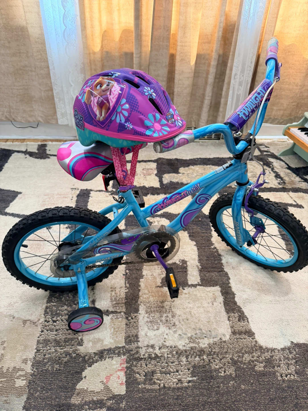 Huffy Paw Patrol Kids Bicycle with Helmet