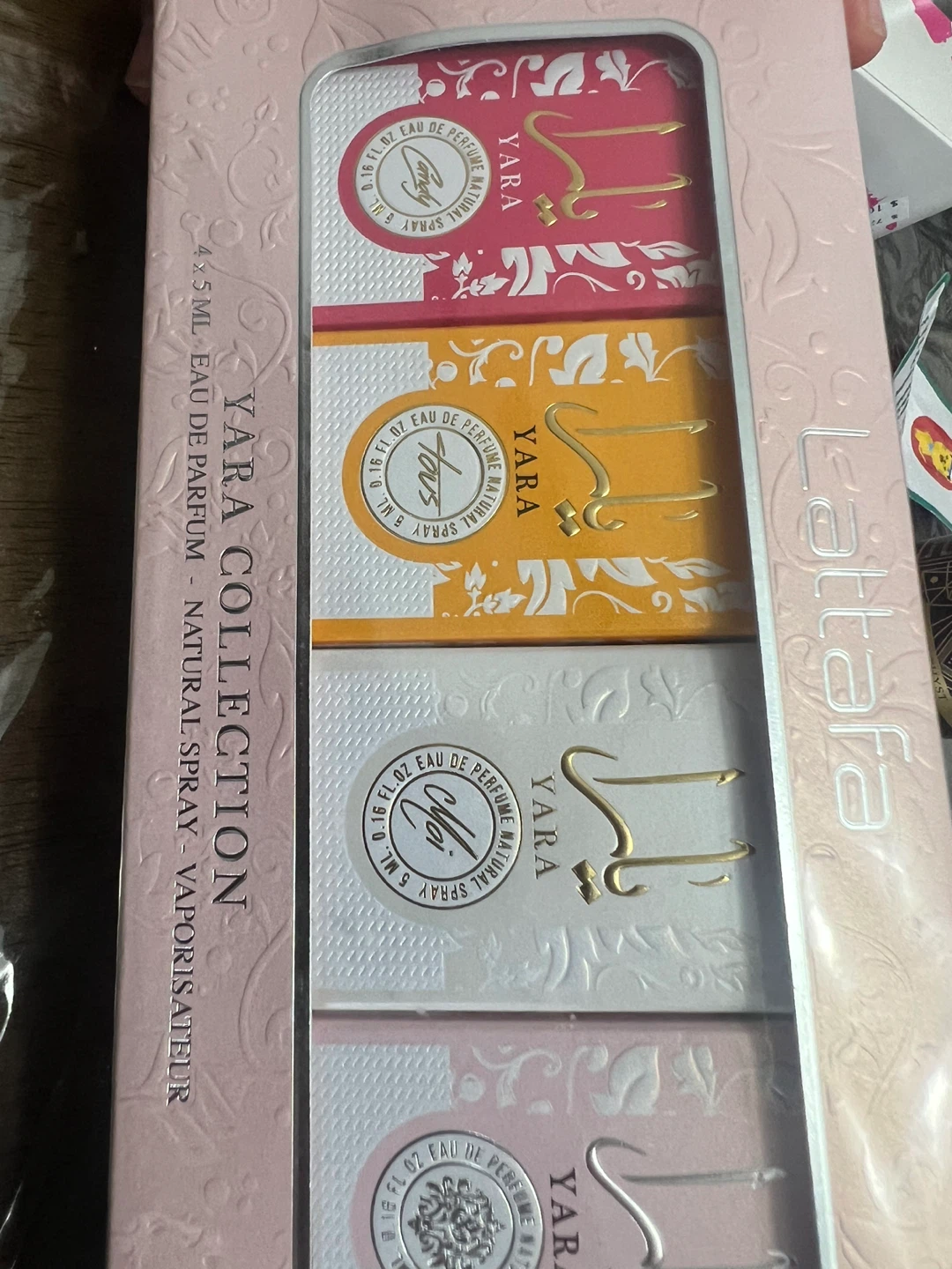 Lattafa Yara Collection Set - 4 x 5ml