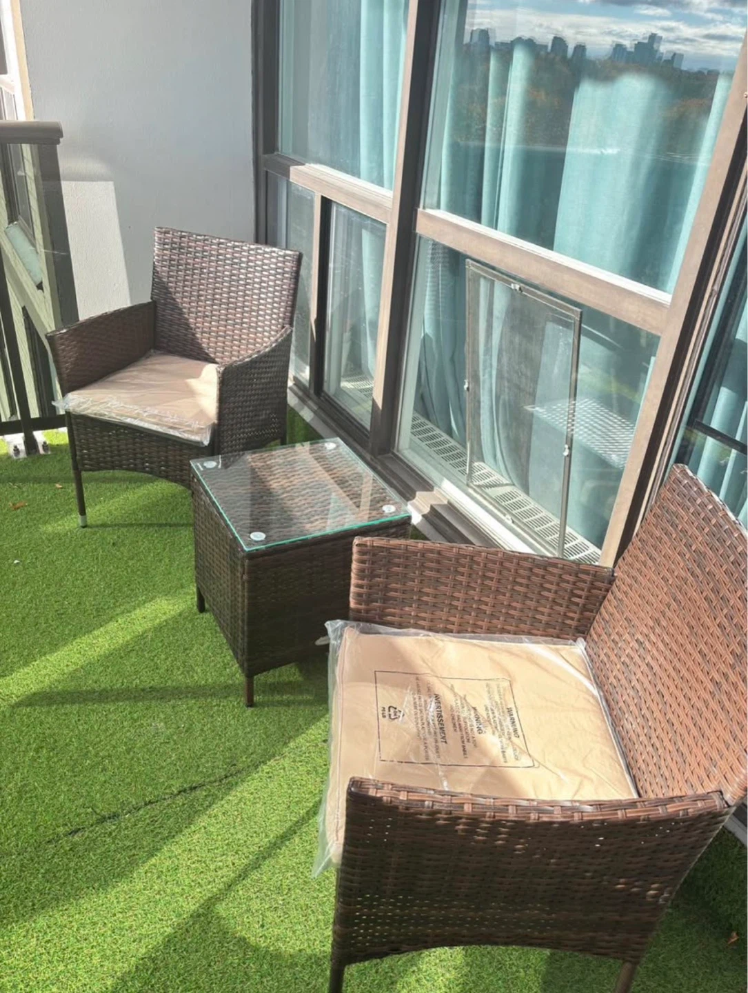 3pc outdoor balcony patio set - photo 4