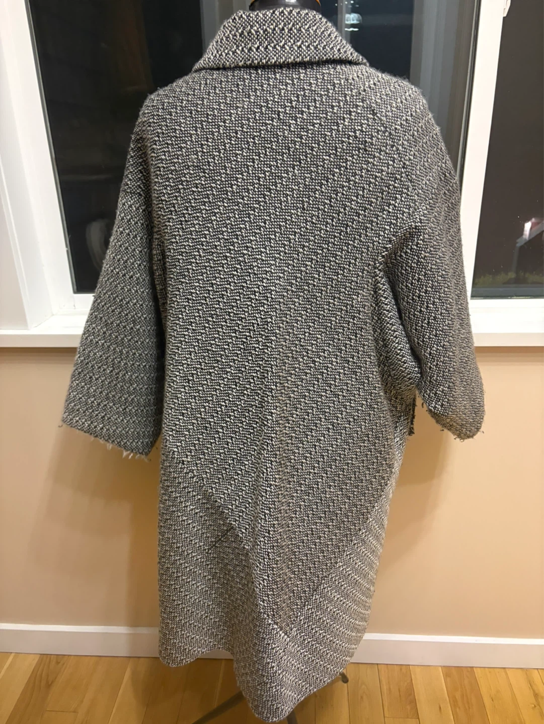 Textured Grey Coat - photo 2