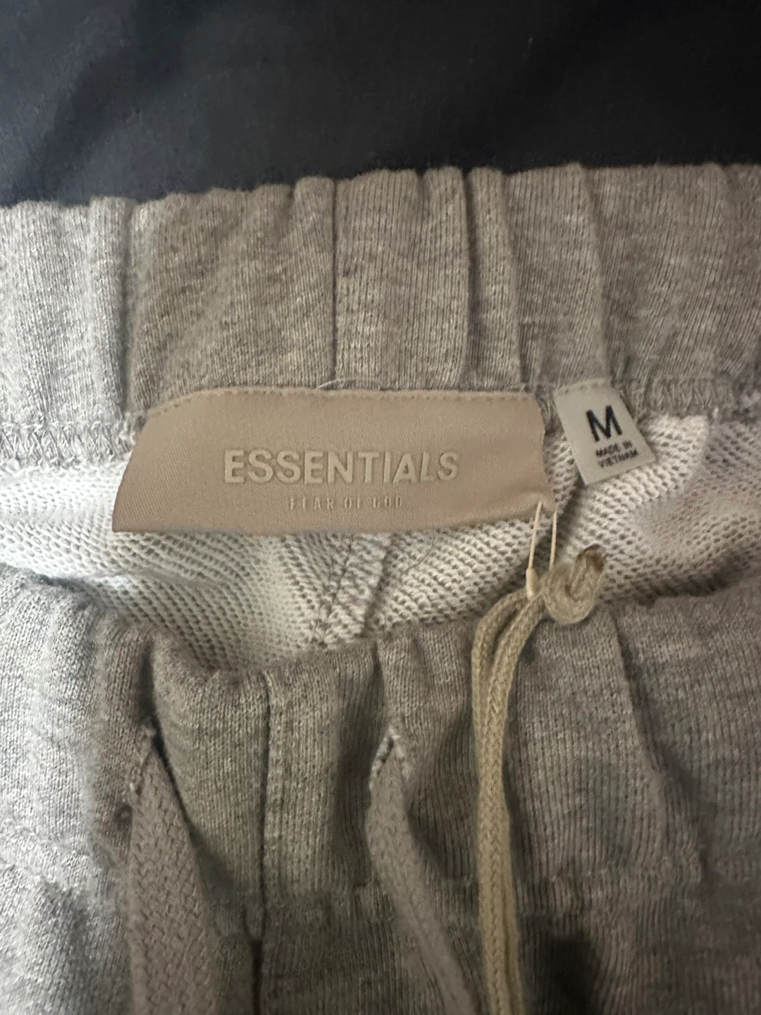 Fear of God Essentials Grey Sweat Shorts - photo 3
