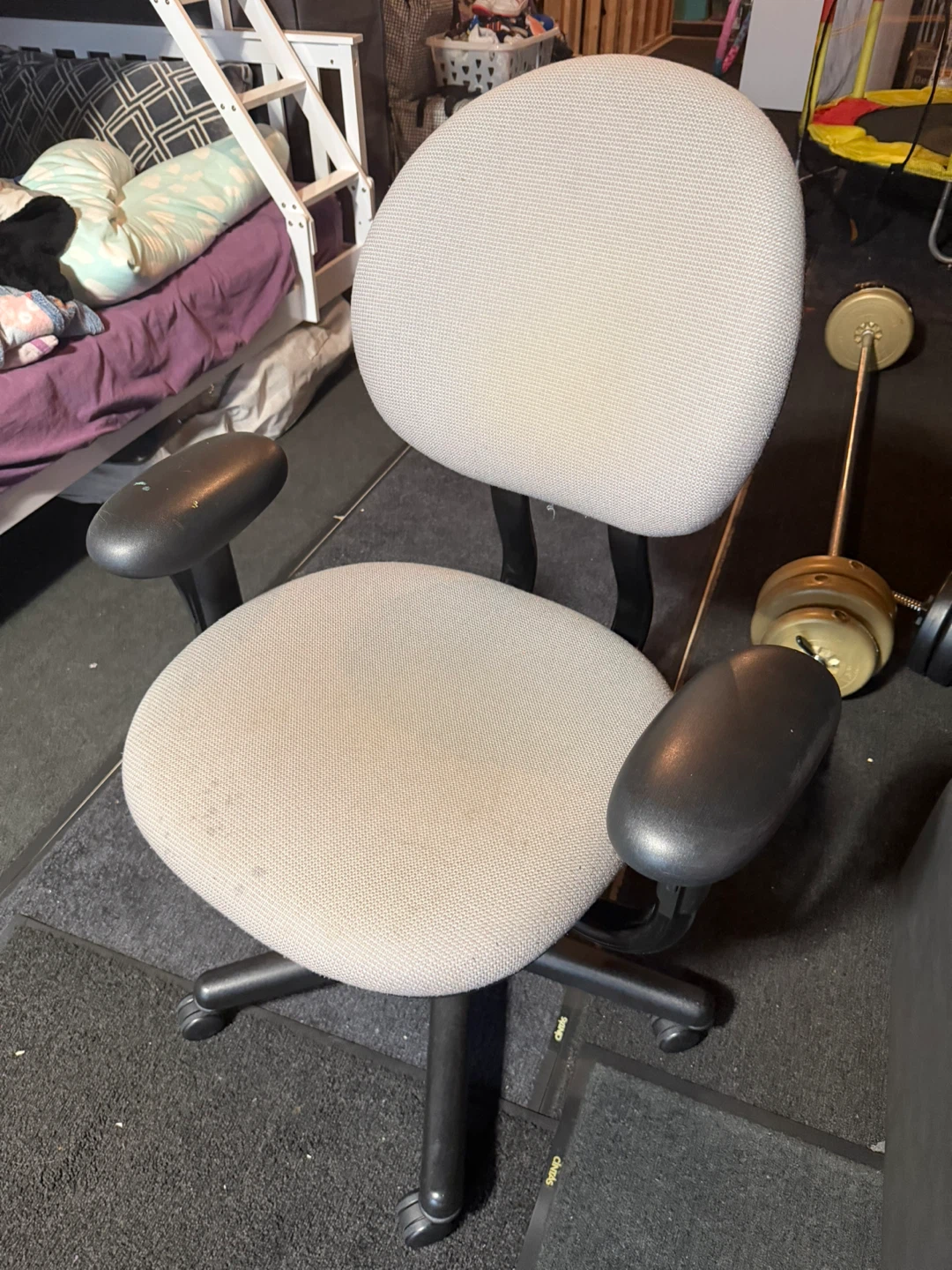 Office Chair - Light Grey - photo 2