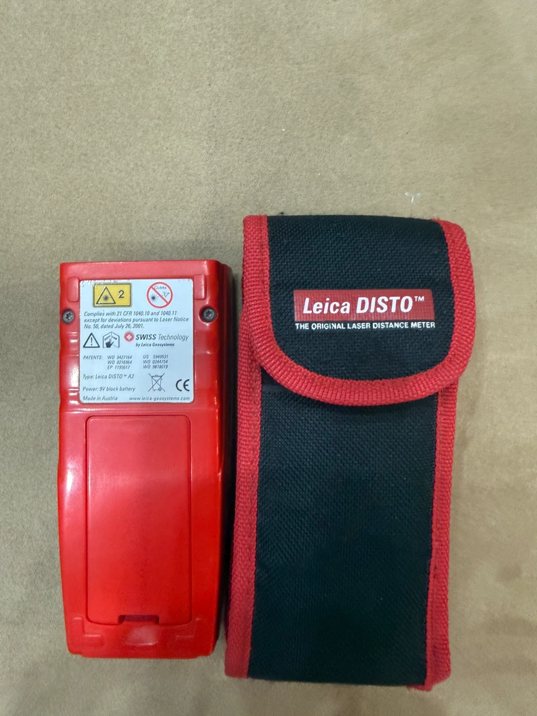 Leica DISTO A2 Laser Distance Meter with Case - photo 2